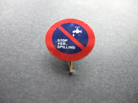 Stop waterverspilling draai de kraan dicht ( denk aan het milieu)
